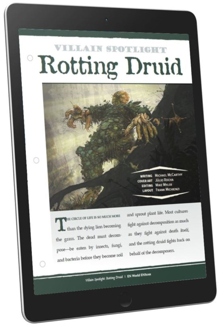 Villain Spotlight: Rotting Druid (D&D 5e)