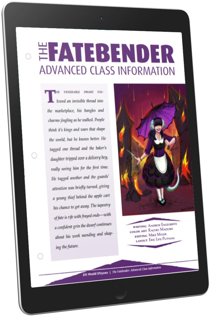 The Fatebender: Advanced Class Information (D&D 5e)