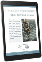 Load image into Gallery viewer, Villain Spotlight: Toron the Blue Demon (D&amp;D 5e)