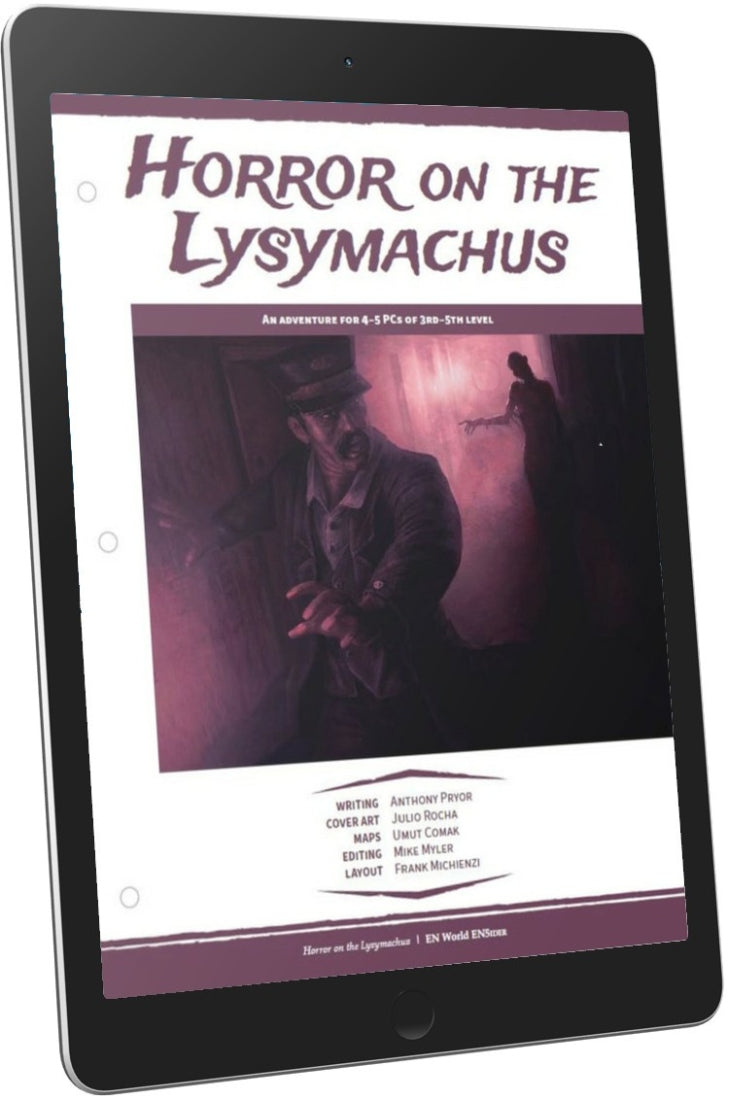 Adventure: Horror on the Lysymachus (D&D 5e)