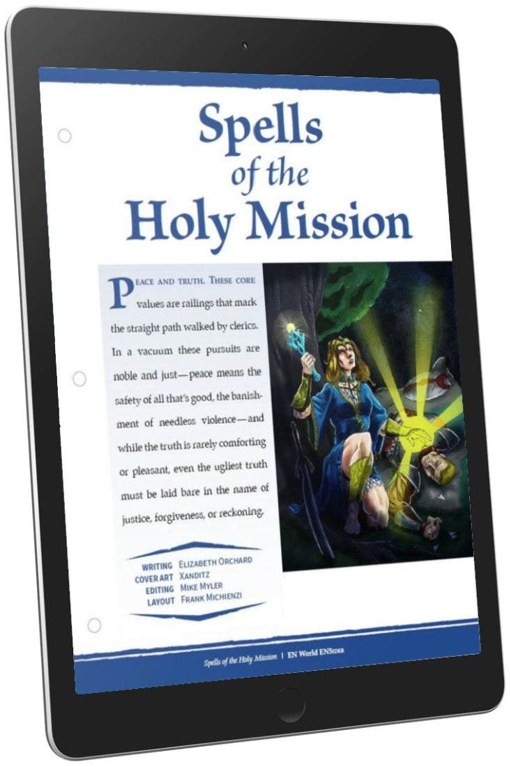 Spells of the Holy Mission (D&D 5e)