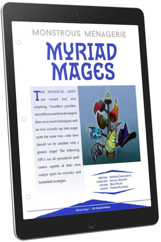 Monstrous Menagerie: Myriad Mages (D&D 5e)