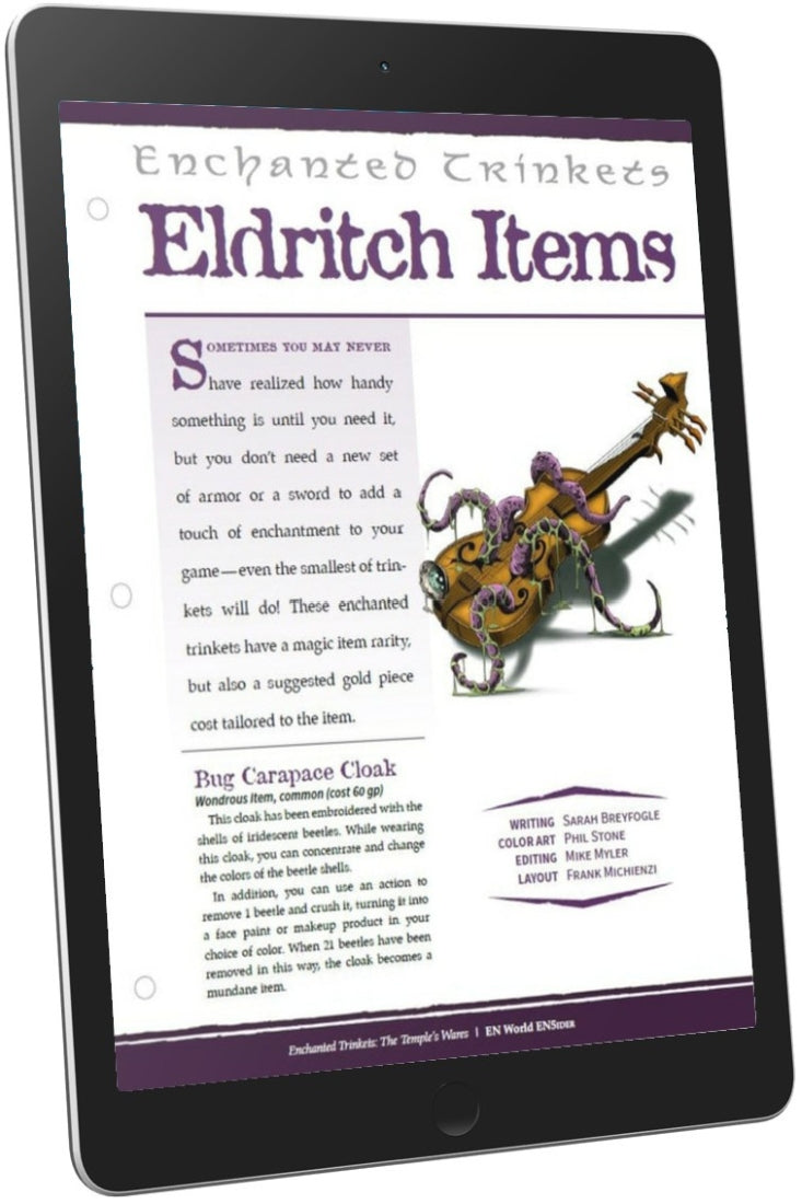 Enchanted Trinkets: Eldritch Items (D&D 5e)