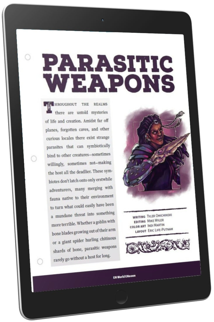 Parasitic Weapons (D&D 5e)