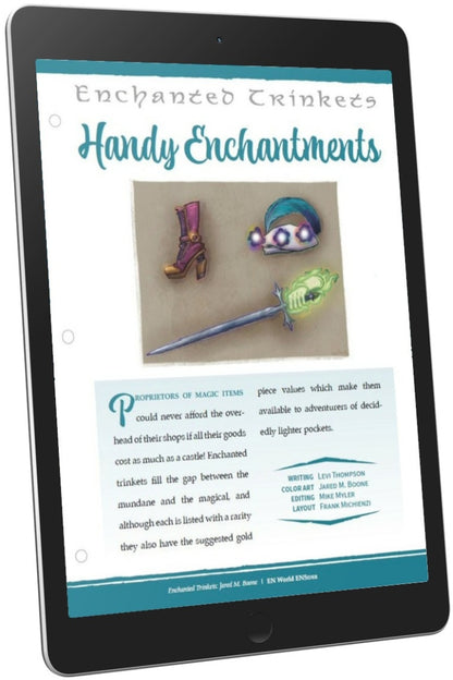 Enchanted Trinkets: Handy Enchantments