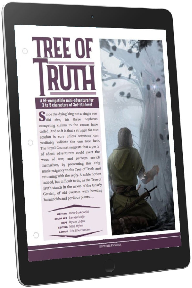 Mini-Adventure: Tree of Truth (D&D 5e)