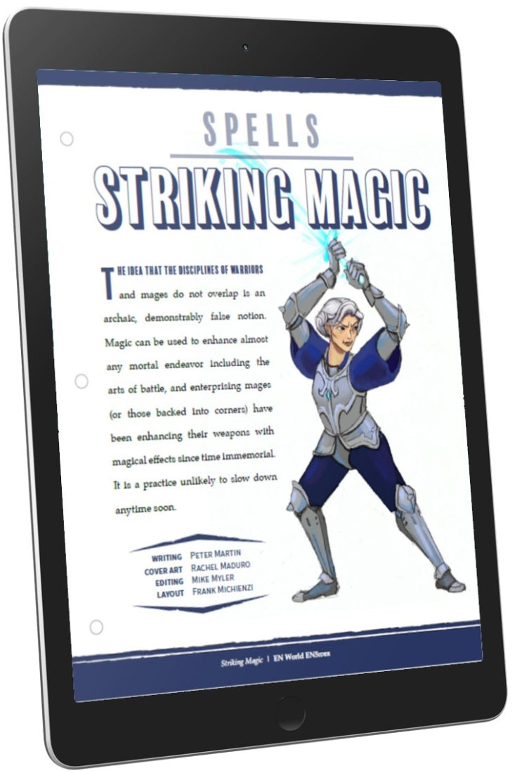 Spells: Striking Magic (D&D 5e)