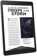 Load image into Gallery viewer, Allies &amp; Adversaries: Creeps in the Storm (D&amp;D 5e)