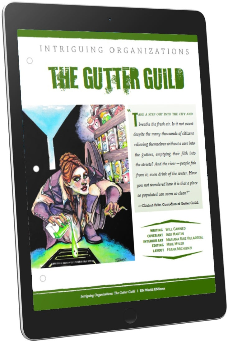 Intriguing Organizations: The Gutter Guild (D&D 5e)