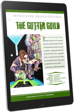 Load image into Gallery viewer, Intriguing Organizations: The Gutter Guild (D&amp;D 5e)