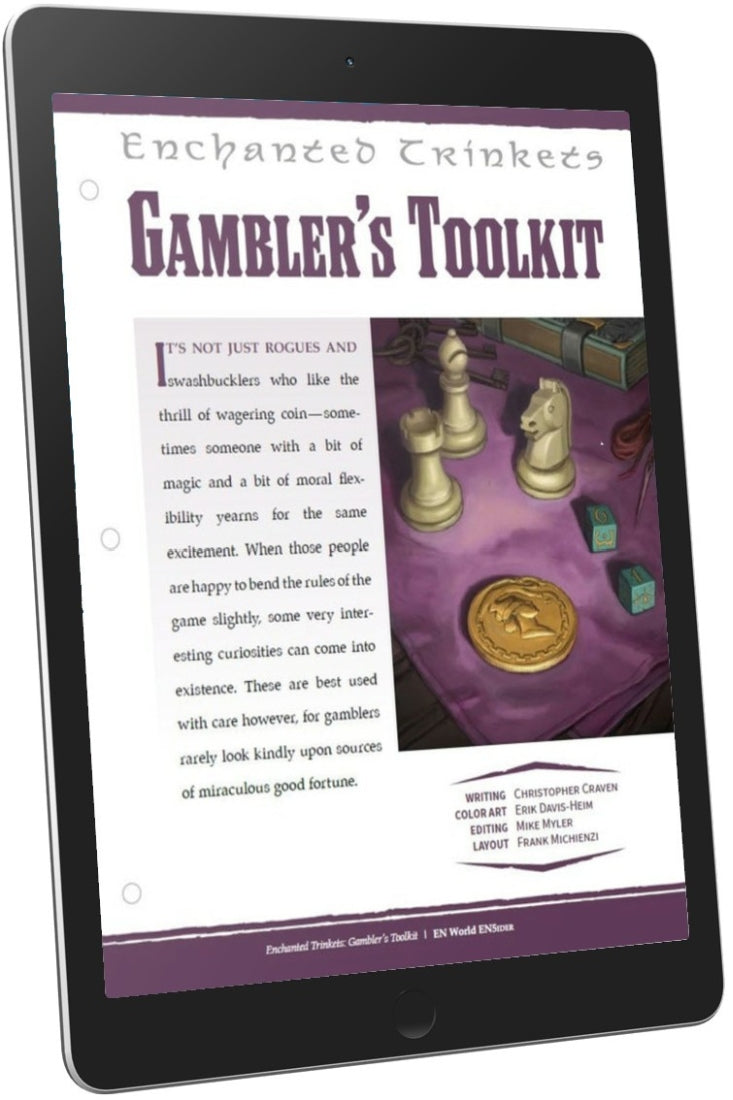 Enchanted Trinkets: Gambler's Toolkit (D&D 5e)