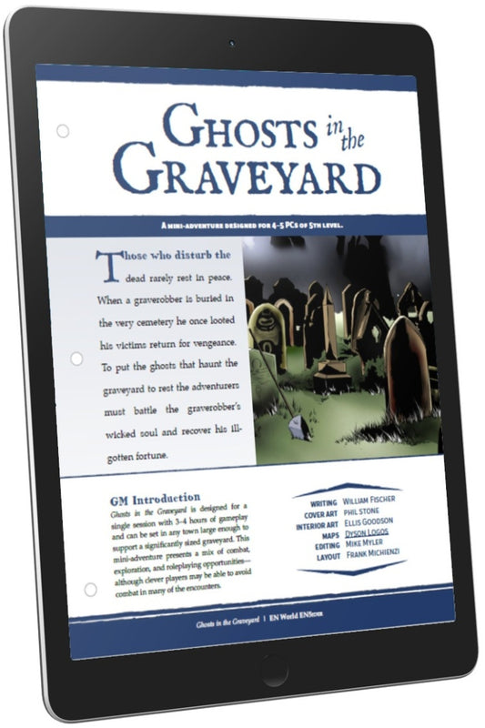 Mini-Adventure: Ghosts in the Graveyard (D&D 5e)