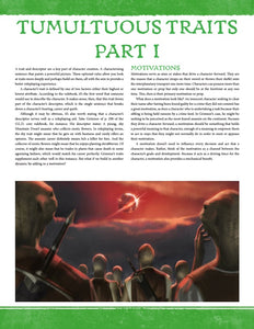 Tumultuous Traits Part 1 (WOIN)