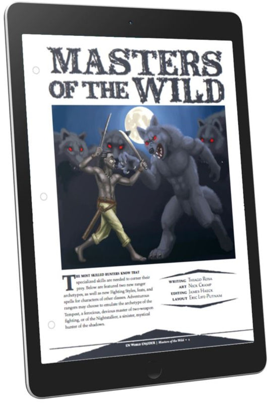 Masters of the Wild (D&D 5e)