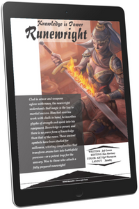 Knowledge is Power: Runewright (WOIN)