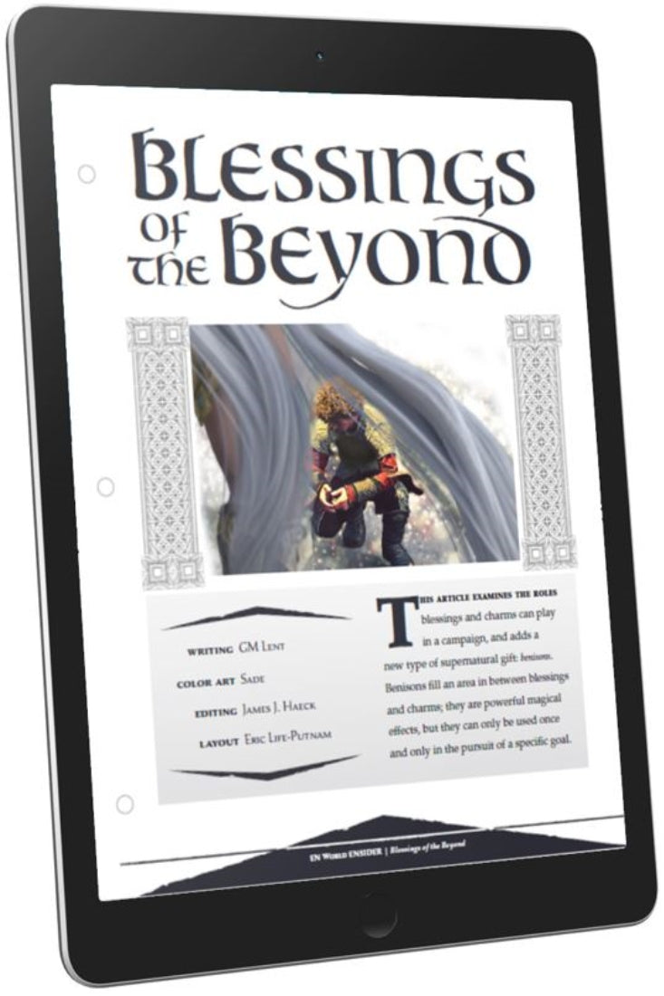 Blessings of the Beyond (D&D 5e)