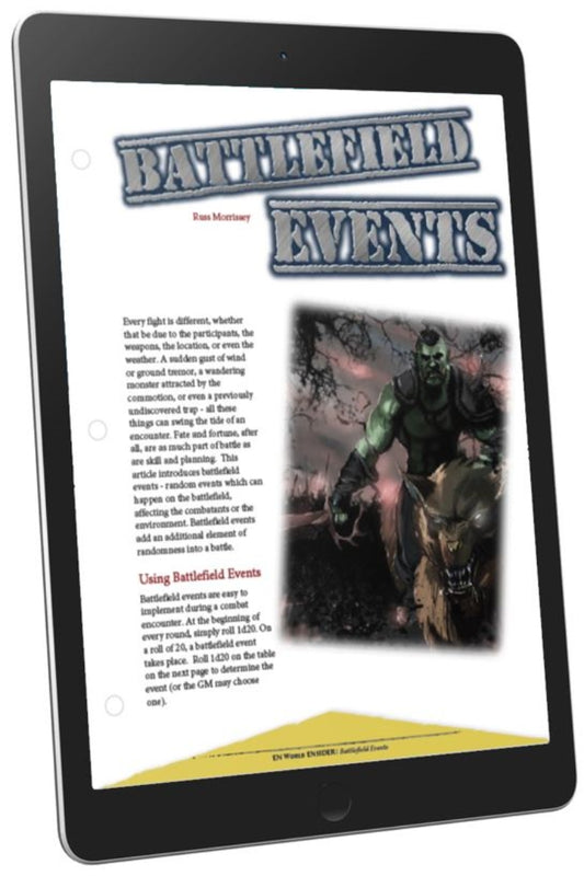 Battlefield Events (D&D 5e)