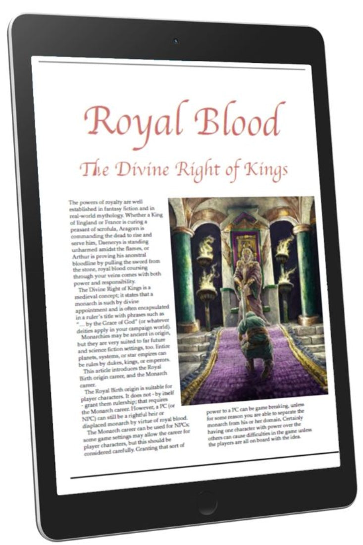 Royal Blood: The Divine Right of Kings (WOIN)