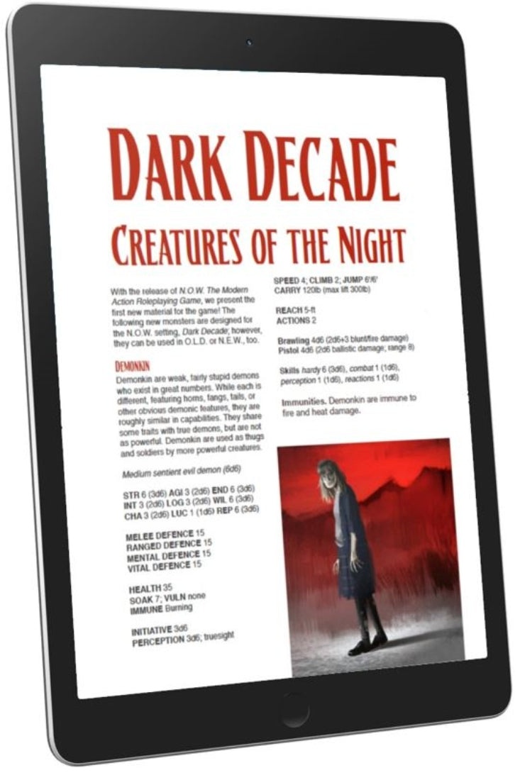 Dark Decade: Creatures of the Night (WOIN)