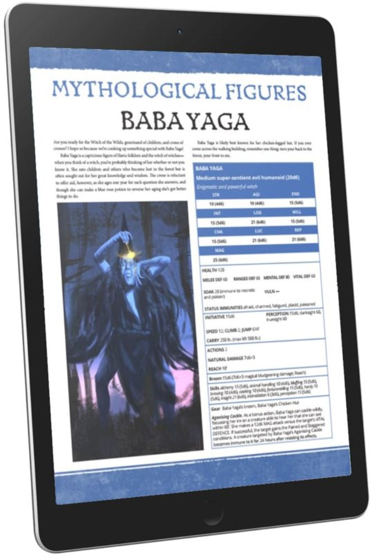 Mythological Figures: Baba Yaga (WOIN)