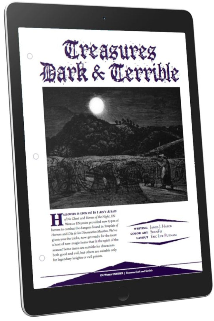 Treasures Dark & Terrible! (D&D 5e)
