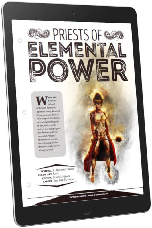 Priests of Elemental Power (D&D 5e)