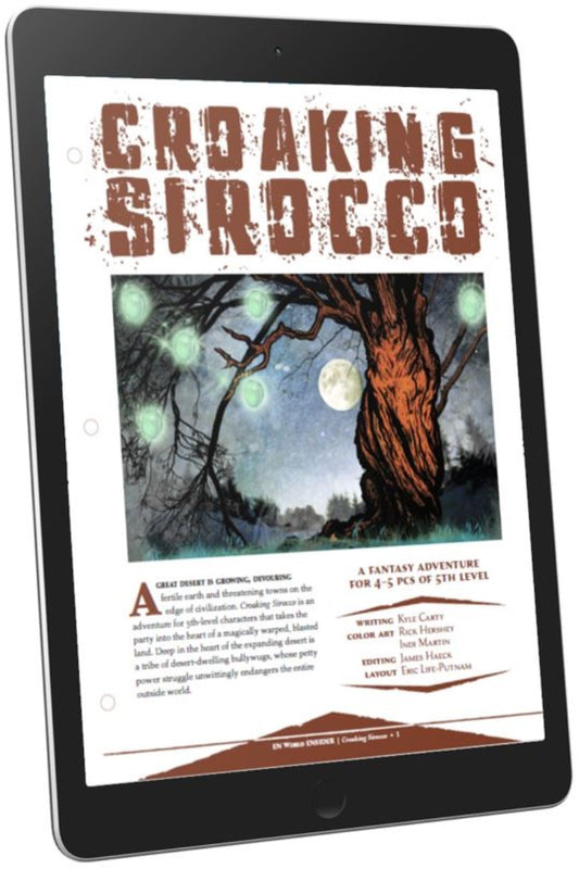 Croaking Sirocco (D&D 5e)