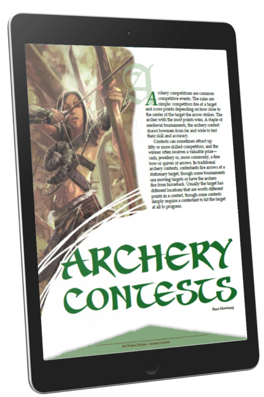 Archery Contests (D&D 5e)