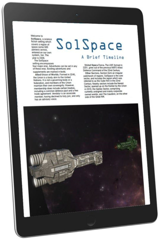 SolSpace: A Brief Timeline (WOIN)