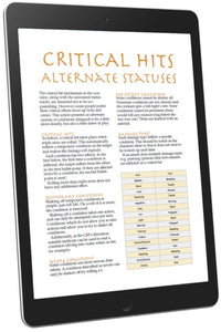 Conditions & Critical Hits (WOIN)