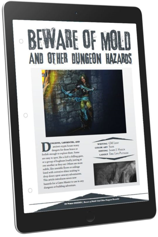 Beware of Mold and Other Dungeon Hazards (D&D 5e)