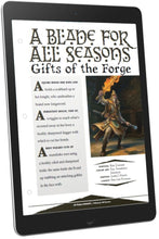 Load image into Gallery viewer, A Blade For All Seasons: Gifts of the Forge (D&amp;D 5e)