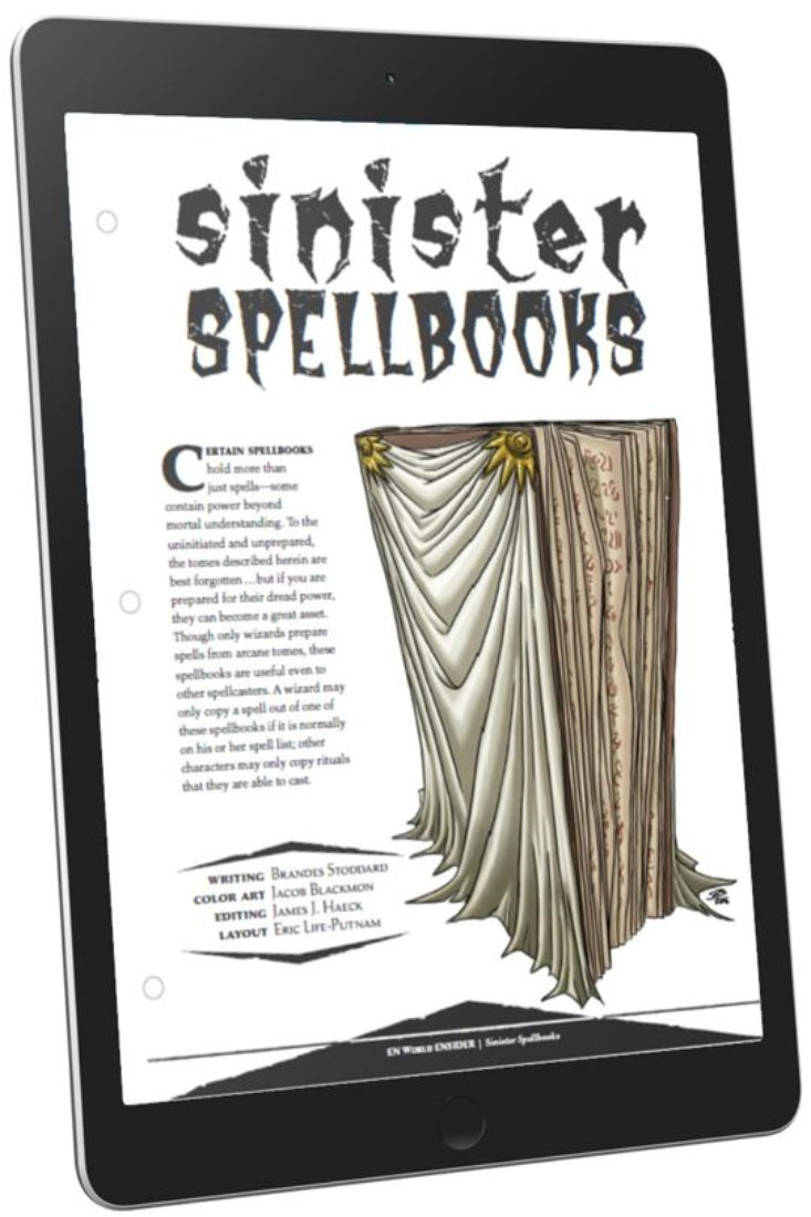 Sinister Spellbooks (D&D 5e)