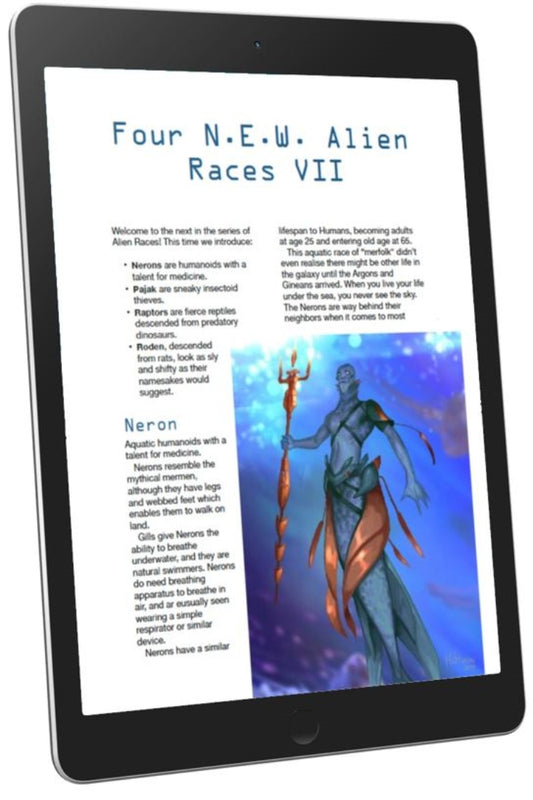 Four N.E.W. Alien Races VII (WOIN)