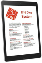 Load image into Gallery viewer, d10 Dice System (WOIN)