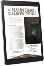 Load image into Gallery viewer, The Haunting of Calrow Ruins (D&amp;D 5e)