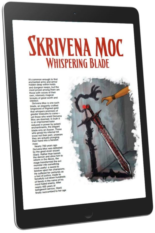 Skrivena Moc: Whispering Blade (WOIN)