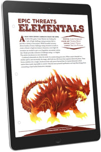 Epic Threats: Elementals (D&D 5e)
