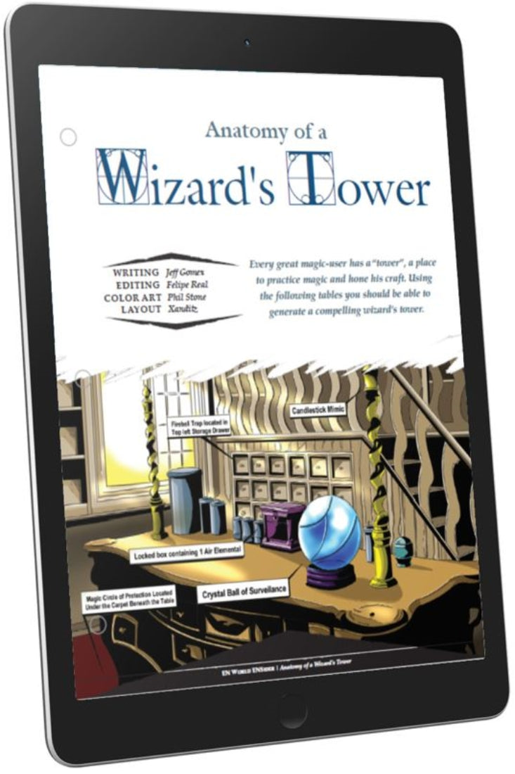 Anatomy of a Wizard's Tower (D&D 5e)