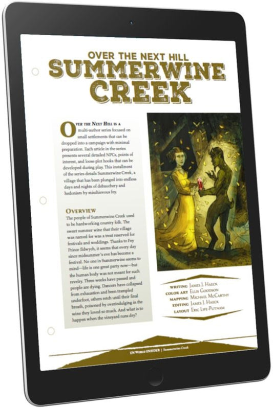 Over The Next Hill: Summerwine Creek (D&D 5e)