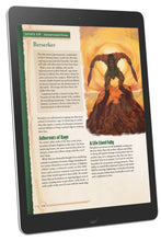 Load image into Gallery viewer, Level Up: Adventurer&#39;s Guide Preview: Berserker (A5E)