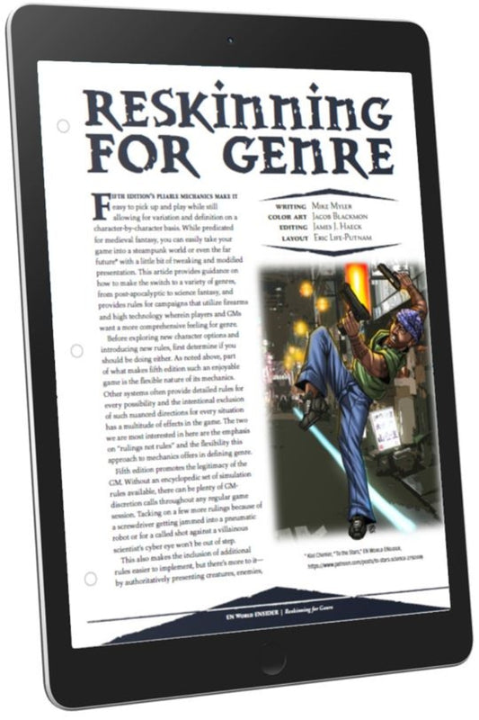 Reskinning For Genre (D&D 5e)