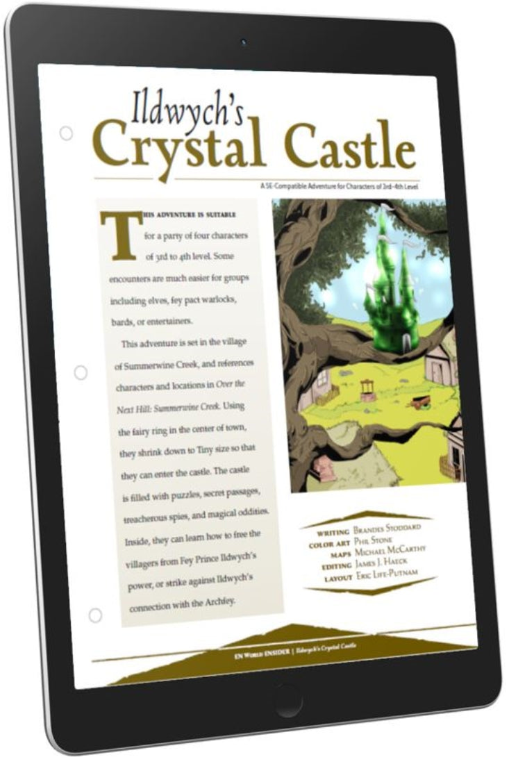 Ildwych’s Crystal Castle (D&D 5e)