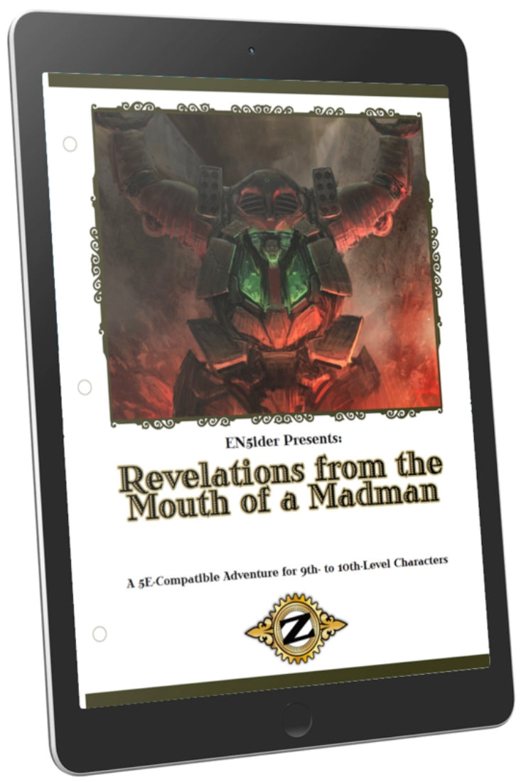 ZEITGEIST: The Gears of Revolution #6: Revelations from the Mouth of a Madman PDF