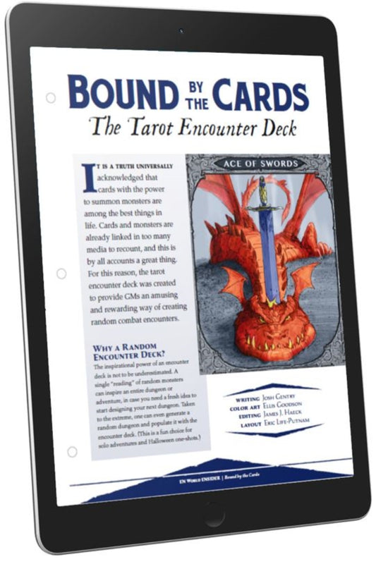 Bound by the Cards: The Tarot Encounter Deck (D&D 5e)