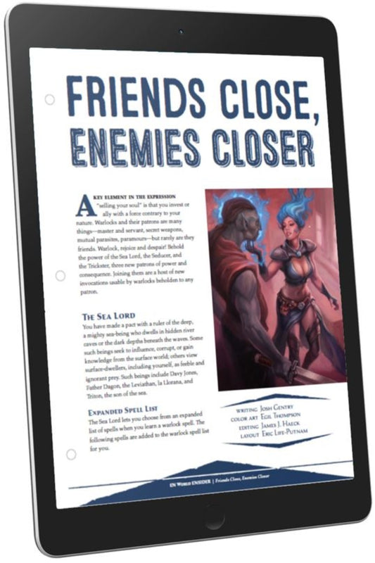 Friends Close, Enemies Closer (D&D 5e)