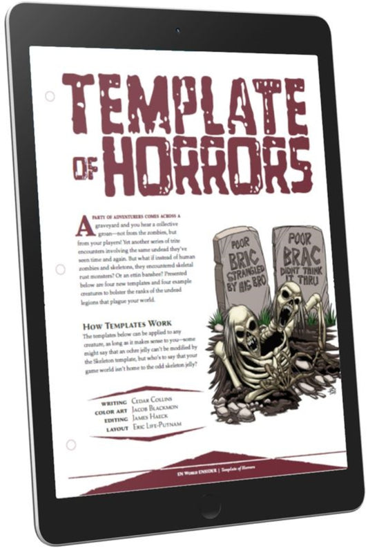 Template of Horrors (D&D 5e)