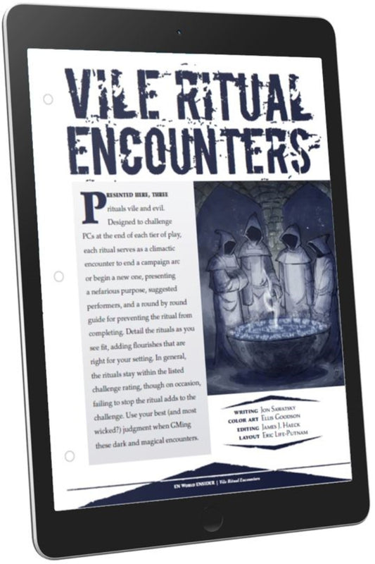 Vile Ritual Encounters (D&D 5e)