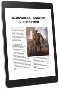 Minotaurs, Goblins, & Clockmen (WOIN)