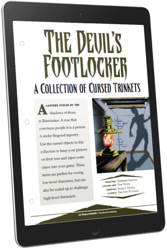 The Devil's Footlocker: A Collection of Cursed Trinkets (D&D 5e)